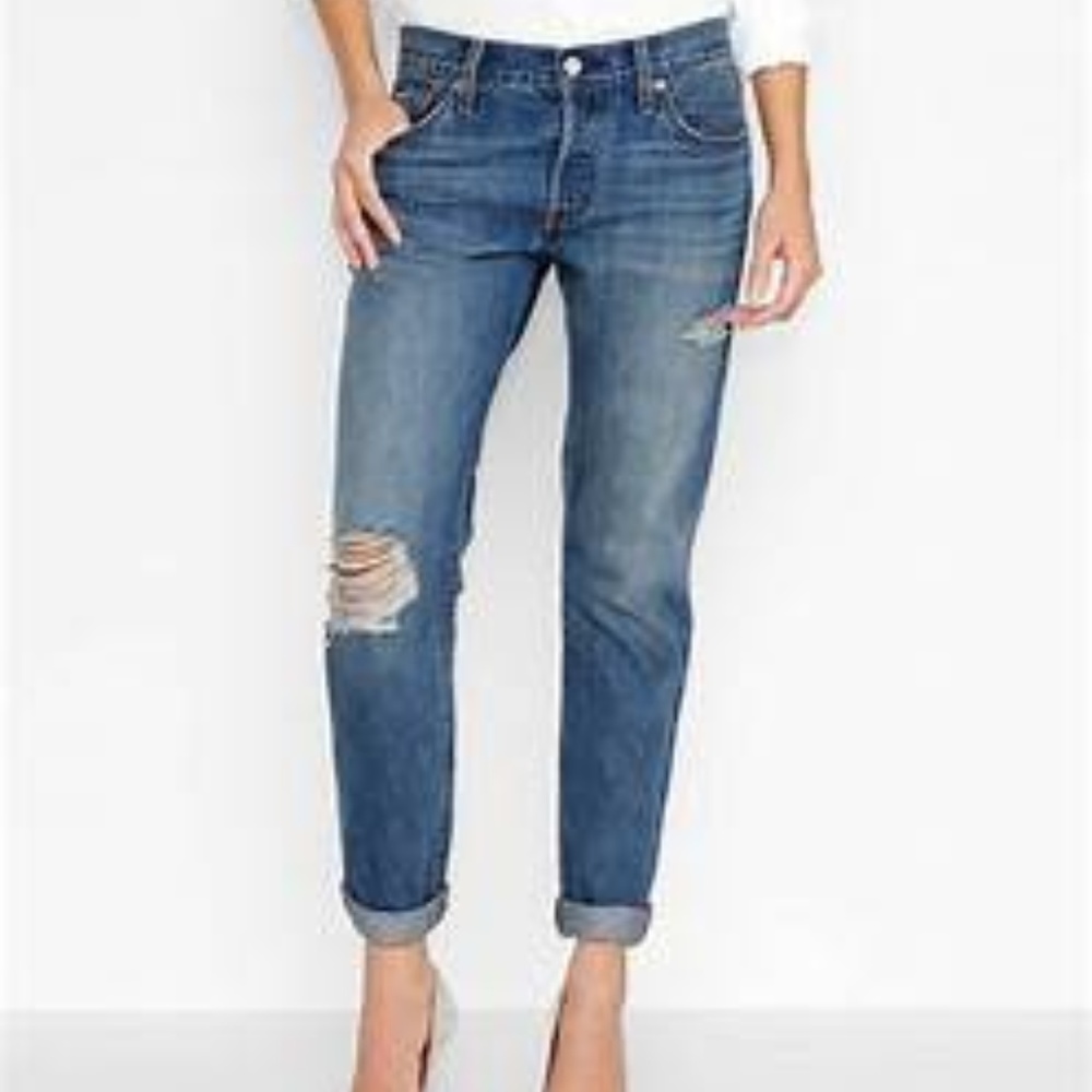 LEVI'S 501CT SURFER GIRL JEANS SZ.27 - Picture 1 of 7